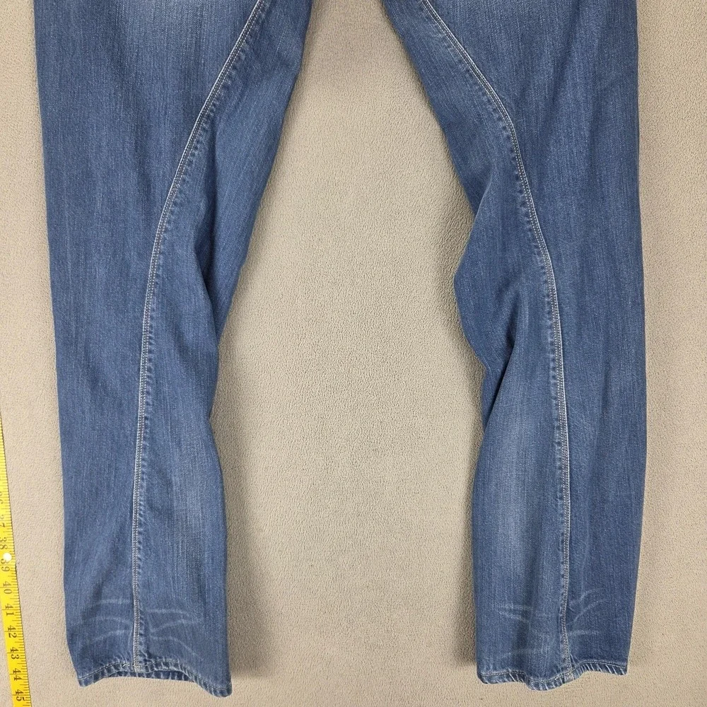 Vintage Levis Engineered Jeans Mens 33x34 Blue Medium Wash Twisted Button Fly